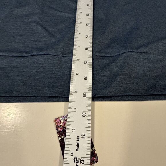 Men's Soft Stretch Hooded Full Zip Top - All In Motion XXL Dark Blue - Picture 7 of 8